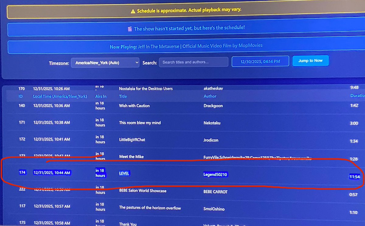 Our film LEVEL has been accepted to the New Years Entertainment Network! 

Super happy to show off this film to a wider audience!
#VRChat