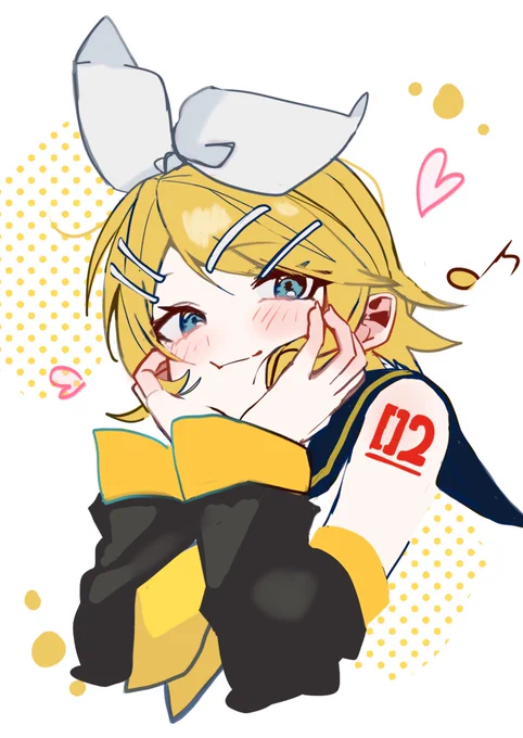 描き納めリンちゃん⋆⸜⸝⋆
