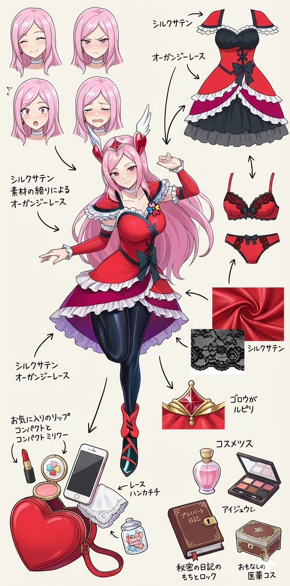 リクエストありがとうございました🌹💫
今日のコーディネート
キュアパッション