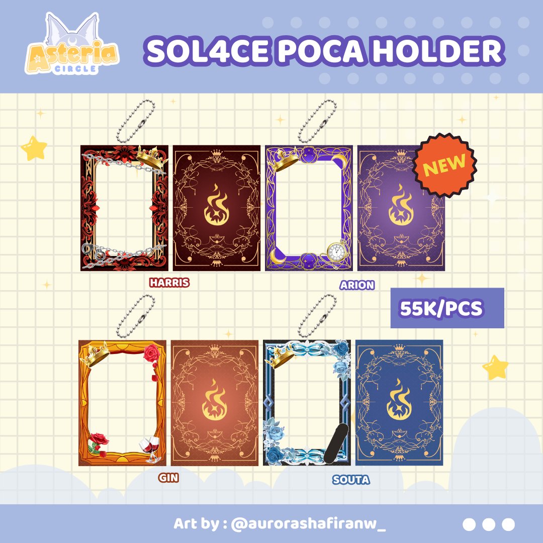 Mau habisin stok sisa Chibicon 9 
Dom : Surabaya

#Sol4ce #sol4cefanmerch 

Link co : shopee.co.id/Poca-Holder-Ke…