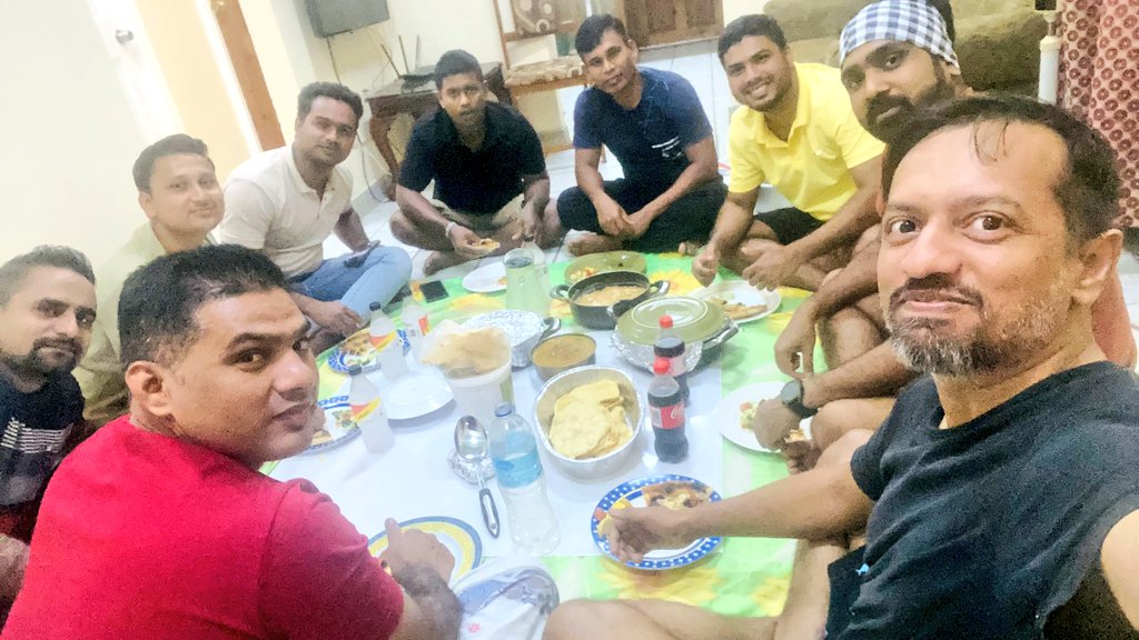 Azam_Shaddy's tweet photo. 30 Dec’25 Tue
Drove to office→worked on MPR#04
Evening: Invited by Faruk for dinner.
Wonderful mutton biryani🍸🍕☕️ sewayian, puri-ghugni,papad
Hospitality level max🙌
Meal Log-🍞☕️🥔bonda🥚🍚
End-of-year w/🇮🇳comm🎉
#GND_244 #Grenada #StGeorge #MuttonBiryani #MealDiary #Invited https://t.co/VsYntXhwwe