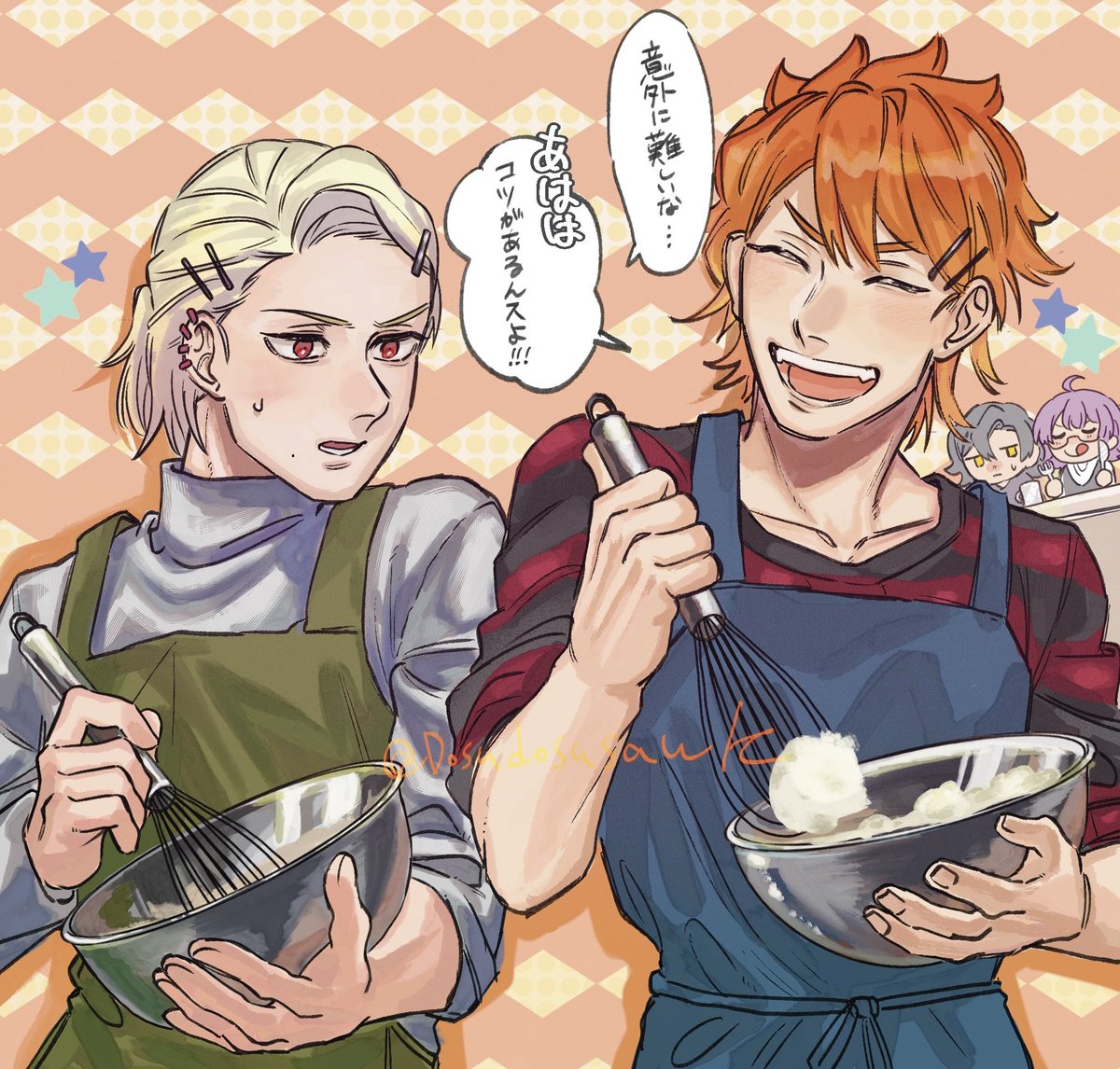 #ジャックジャンヌ 
寿々くんのお料理教室🧁🍰