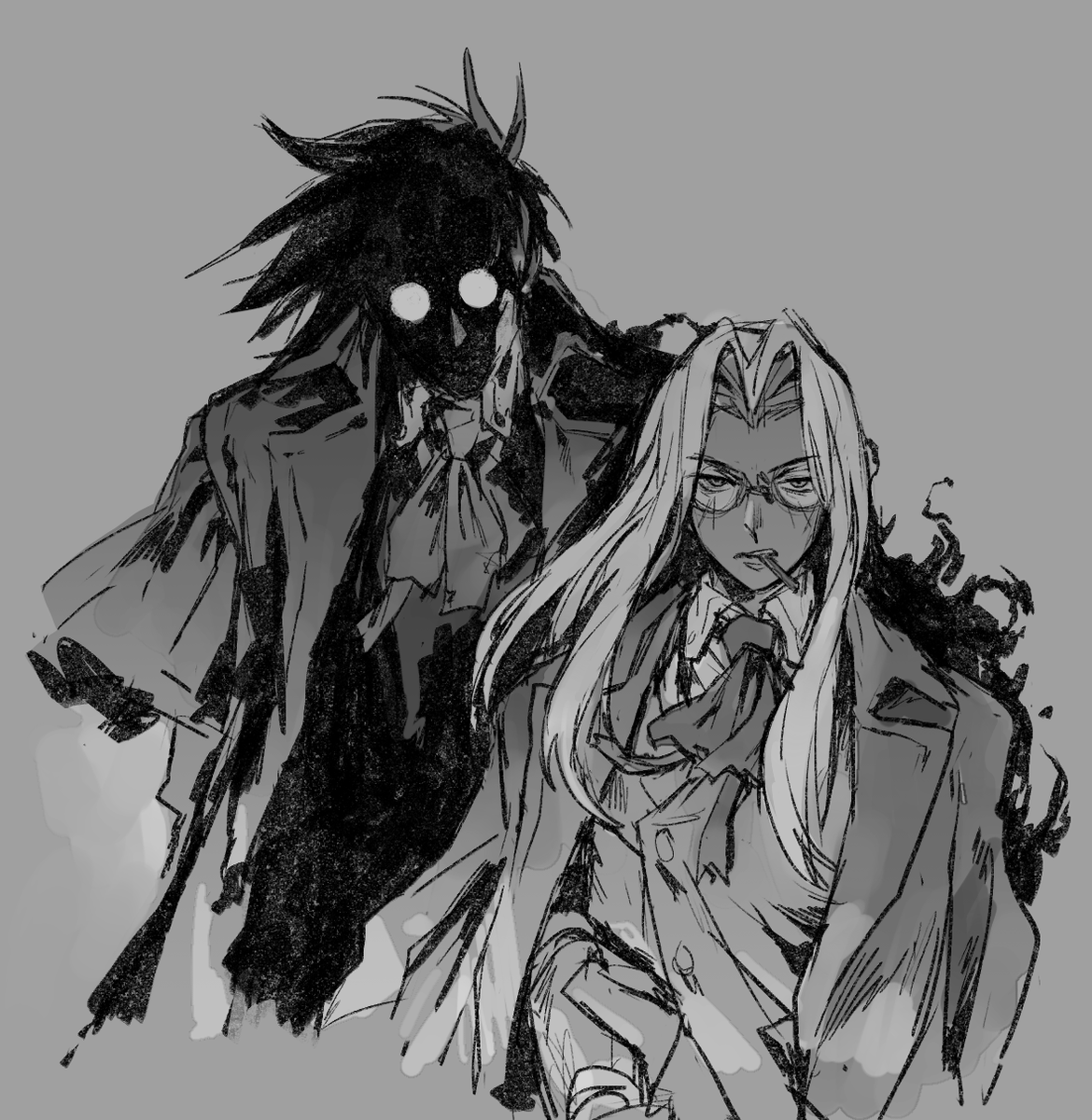 rtylenole's tweet image. uploading this before the power goes out #hellsing