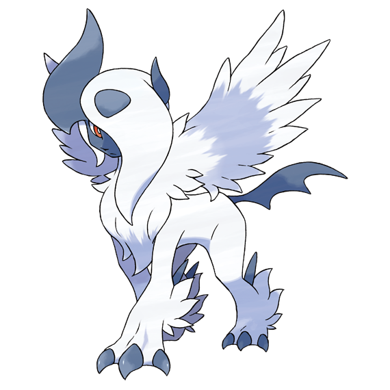 メガアブソルって青肌白髪メカクレで公式立ち絵の時点でメッチャエロくないですかね 