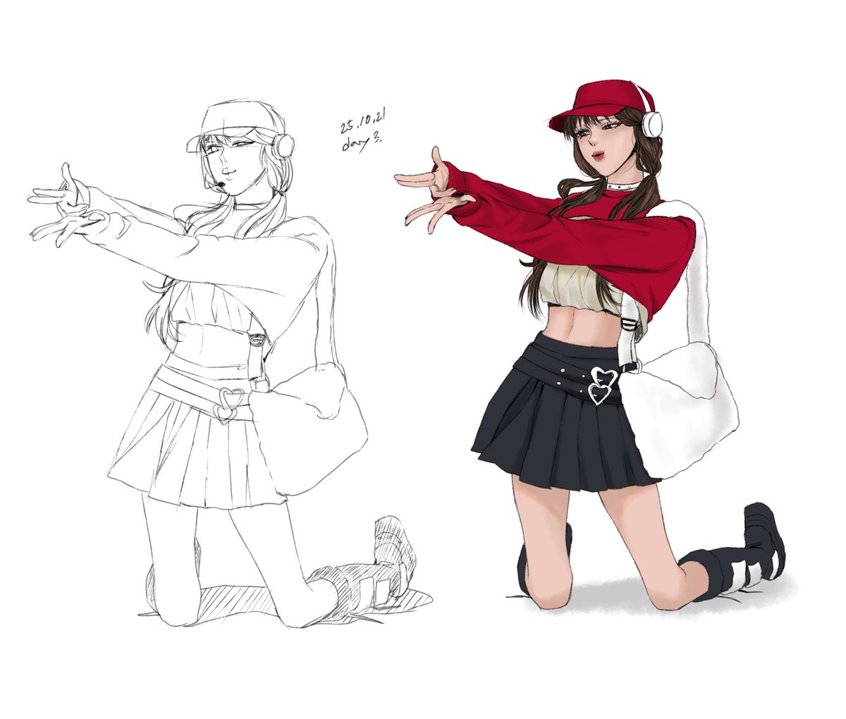 one5_00's tweet photo. 크로키는 그냥 변환 안하고 올려도 될 거 같긴 함... 
재업하기..

#100일챌린지 #Study #drawingeverydaychallenge #drawing https://t.co/spKN5svkRC