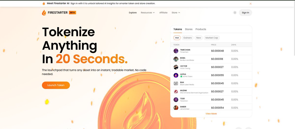 Mjavad7596's tweet image. Just as Uber turned cars into income, @Firestarter_AI  turns your ideas into economic nodes. 
In under 20 seconds, you can monetize attention and community through a liquid storefront. 
No middlemen, no gatekeepers just a direct path from vision to a professional, utility driven…