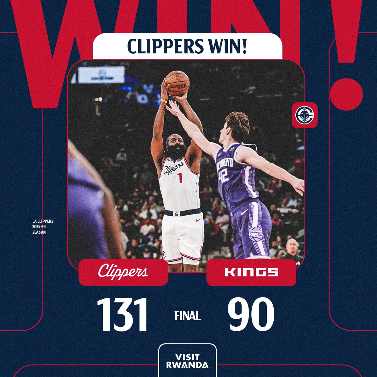 LAClippers's tweet image. CLIPPERS WIN!!!