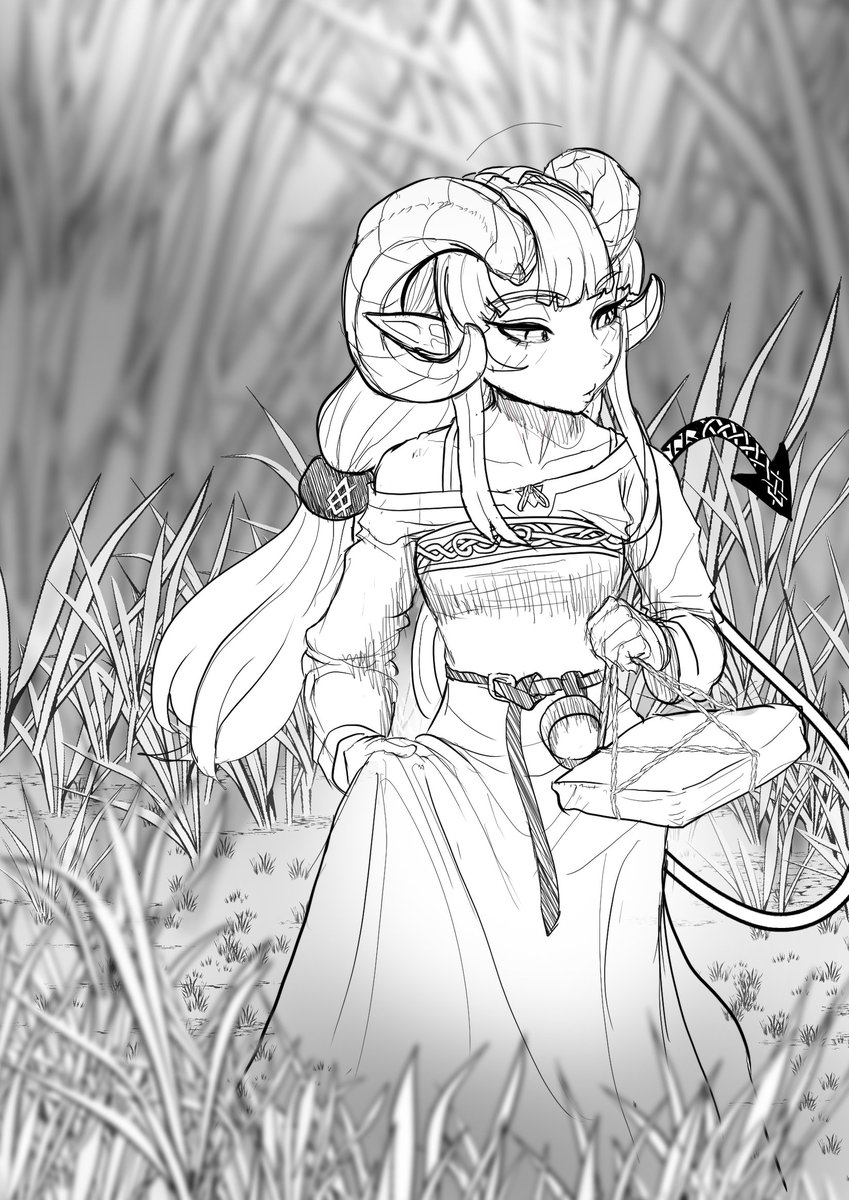 LeapinLlama's tweet photo. my dnd character :3 https://t.co/UMYgryKZ58