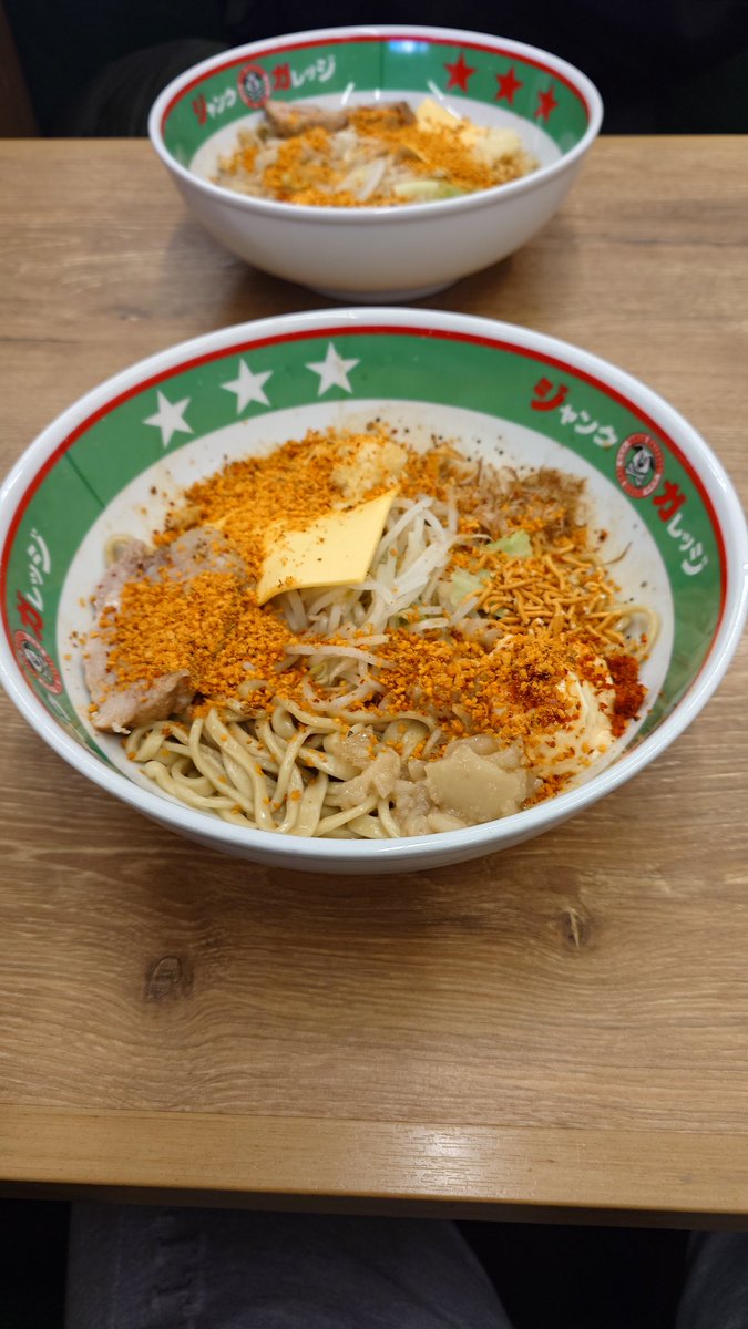 ラーメン収め🍜(まぜそば)