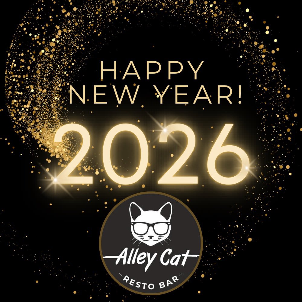 Happy New Year! 🥂 

We are open as normal on New Year’s Eve and New Year’s Day. 

Ring in the New Year with us tonight! 
…and then enjoy a little ‘hair of the dog’ (or cat) with us tomorrow. 😉