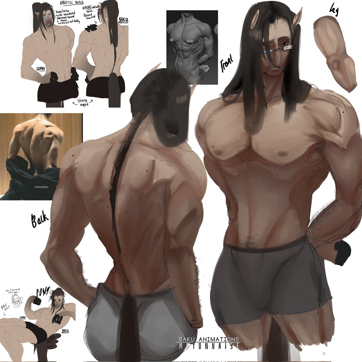 Body practice on anatomy n rendering 👍

#ponypiggy #piggypony #robloxpiggy #piggyau