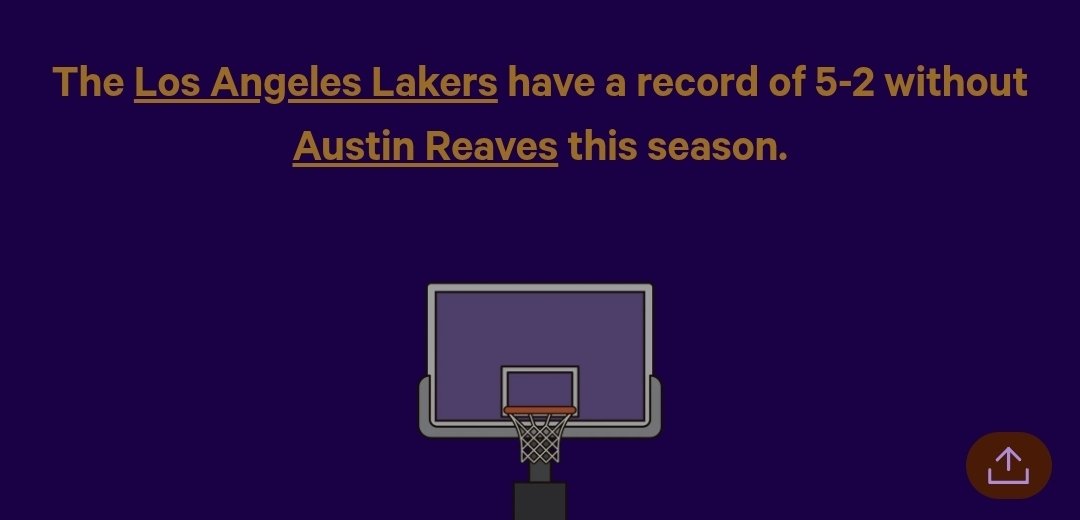 LOUIS8FAN's tweet image. Really interesting statistics here. Cause Laker Nation loves stats. 
The Lakers are 1-3 without Rui.
Theyre also 5-2 without Austin.
And 2-4 when Rui takes less than 6 shots.
🤔
#noticing
#factual
#evidence