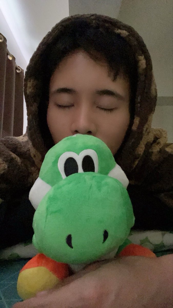 echo_aerys's tweet photo. Was healthy the whole year, ofc I’d get sick on New Year’s Eve 🤒 Happy New Years from me and Yoshi! 🎊 https://t.co/XXzJBzVhaR