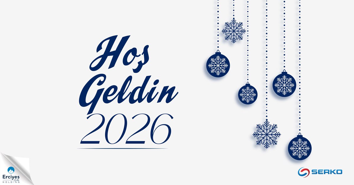 serkoyay's tweet photo. Yeni yılın ülkemize, insanımıza, tüm çalışanlarımız ve paydaşlarımıza sağlık, huzur ve başarı getirmesini diliyoruz.

Hoş Geldin 2026! 💫❄️ 

#SerkoYay
#YeniYıl
#Yılbaşı https://t.co/qWp1dY6Iy9