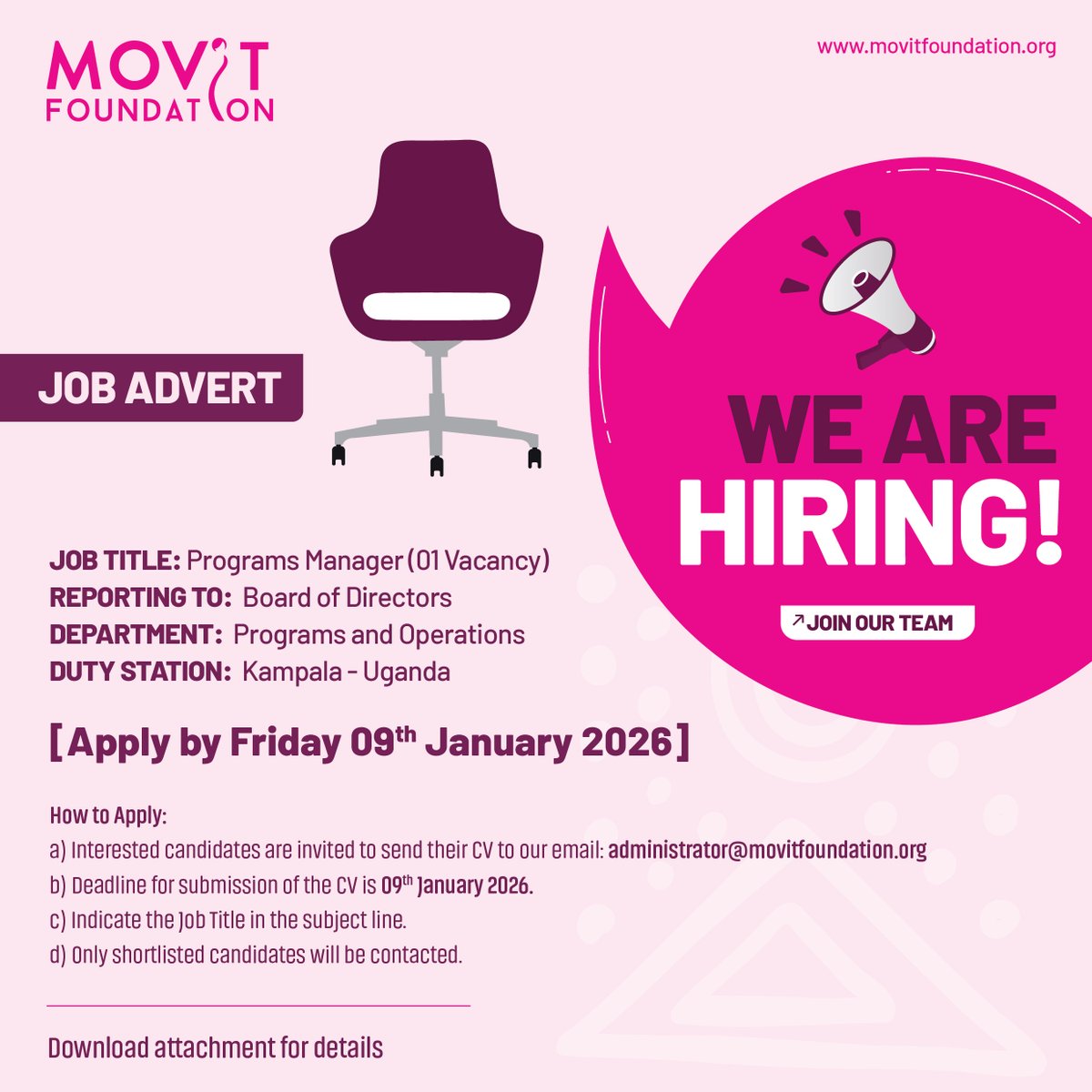 Movit Foundation tweet media
