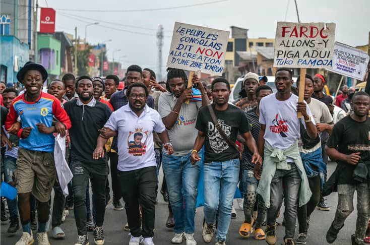 #Goma : une manifestation citoyenne annoncée le 2 janvier 2026 pour exiger le retrait du M23-AFC

Des jeunes issus des mouvements citoyens et des groupes de pression ont annoncé l’organisation d’une manifestation pacifique le vendredi 2 janvier 2026 à Goma, chef-lieu de la