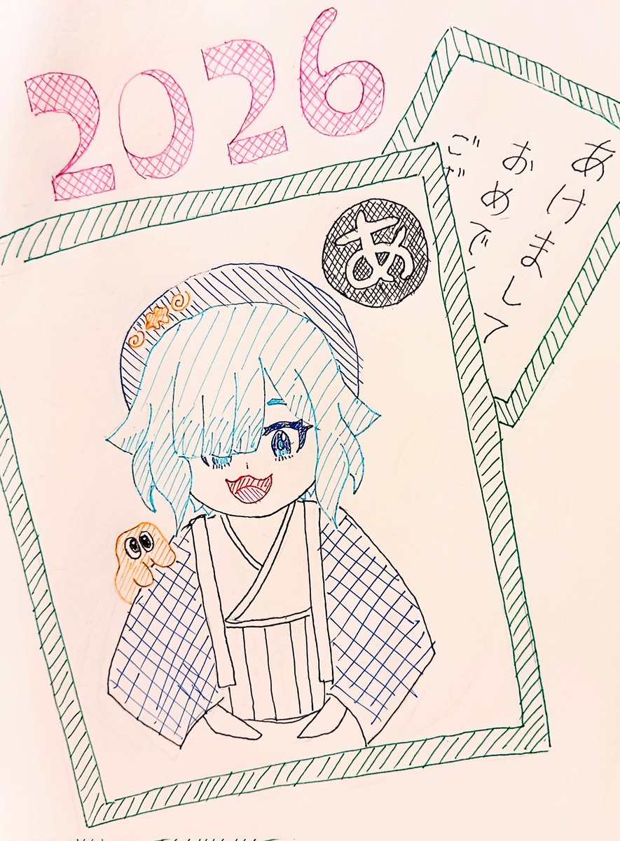 ひと足先におめでたい妖怪でいかしてもらいます👾素敵FA🍊🍊