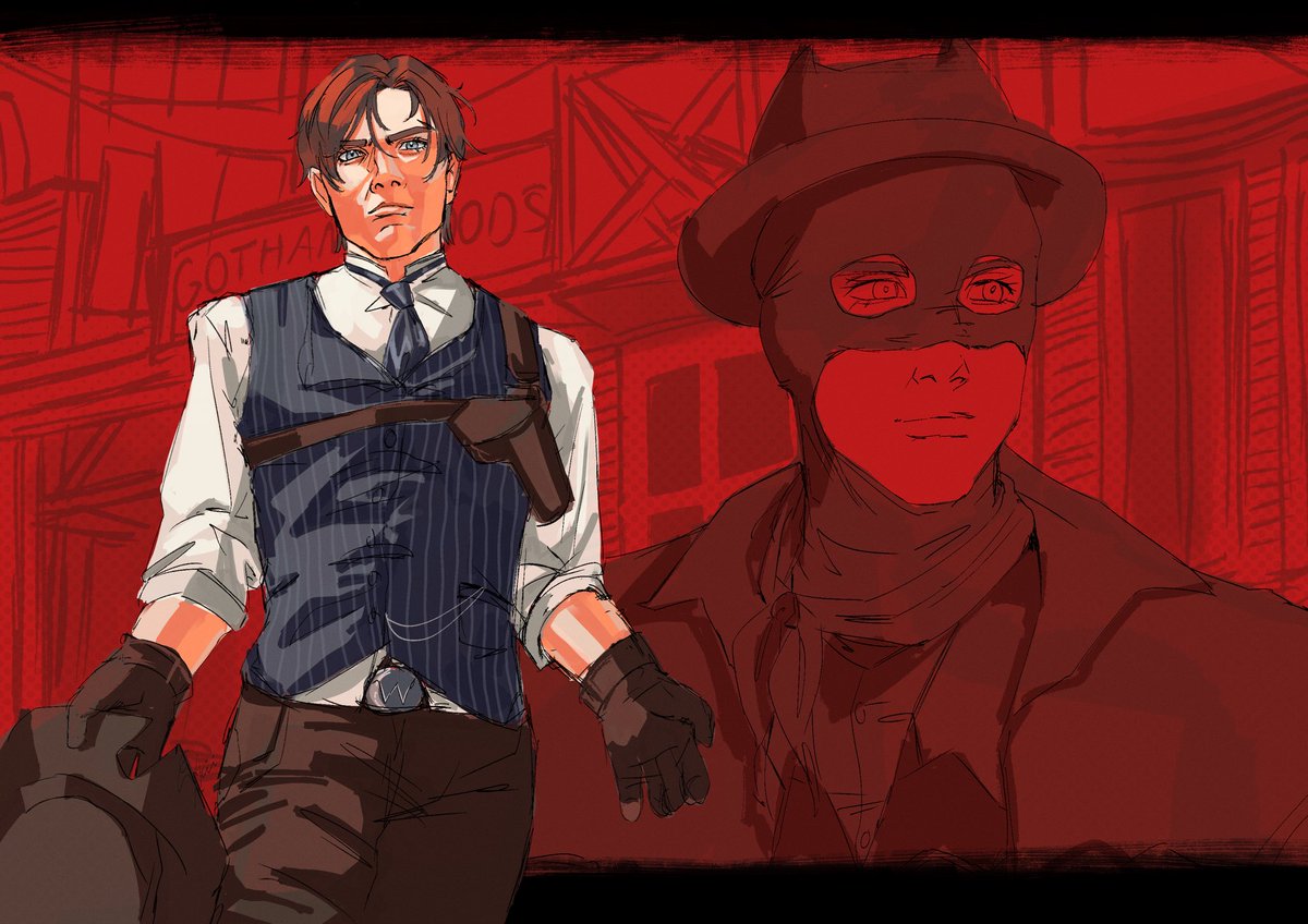 cxkaykii's tweet image. red dead vengeance #batman #battinson