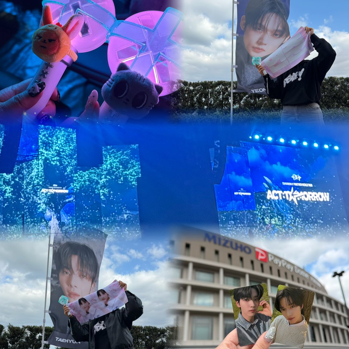 2025ライブ納め〜🎤💞

何よりも‼️‼️やっとやっとしゅりちゃんが作ってくれたGGUMで写真撮れたの〜😭😭😭とんちんかん女だからベルーナで撮るの忘れて福岡でリベンジ成功しました📸