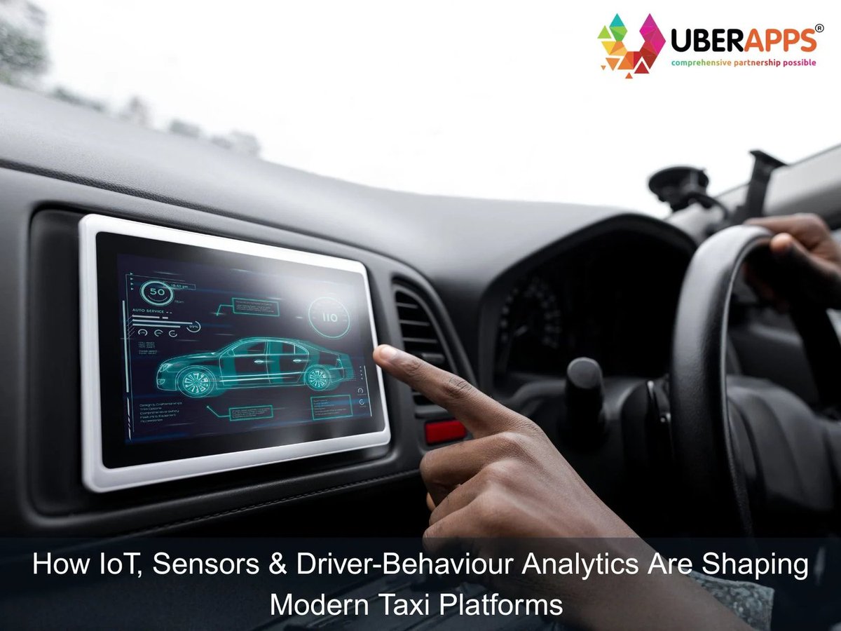 UBERAppsTech's tweet photo. IoT sensors and driver behaviour analytics are shaping the future of taxi platforms.
Discover how real-time data improves safety and operational efficiency.
👉 https://t.co/LCK85T1G4P

#TaxiTech #IoT #DriverAnalytics #SmartMobility #FleetTech #TaxiApps #MobilityInnovation https://t.co/G0kLmrVHEd