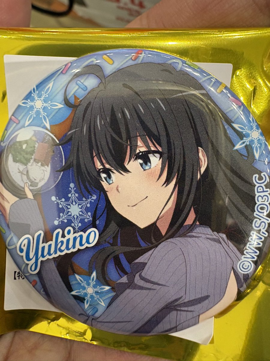 俺ガイル 交換 缶バッジ 求 ドーナツ由比ヶ浜 結衣 譲 ドーナツ雪ノ下