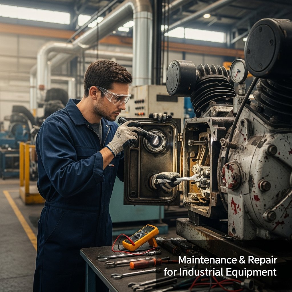 riyashahonline's tweet image. Minimize downtime with SSR Compressor Service. From routine inspections to full repairs, our verified providers keep your machinery running at peak performance.

 Connect Today for Reliable Service: pepagora.com/en/ssr-compres…

 #AirCompressorService #IndustrialEquipment #Maintenance