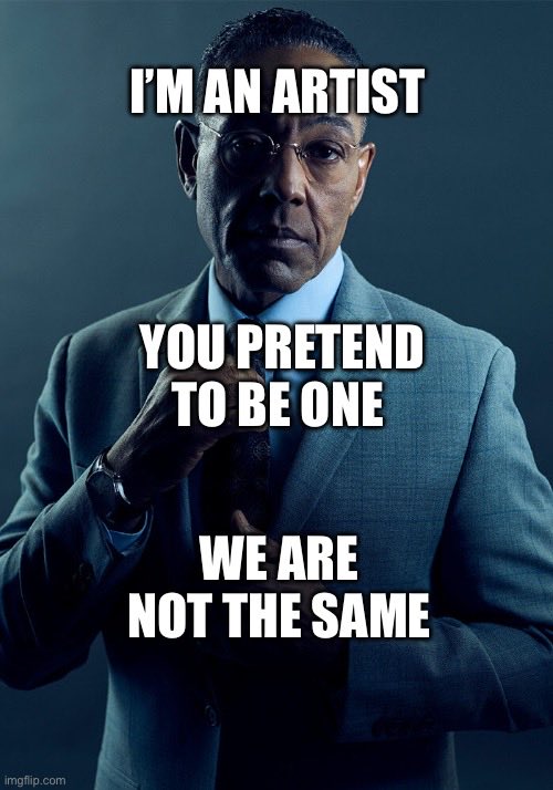 TheMG3D's tweet image. They went to be like us so bad