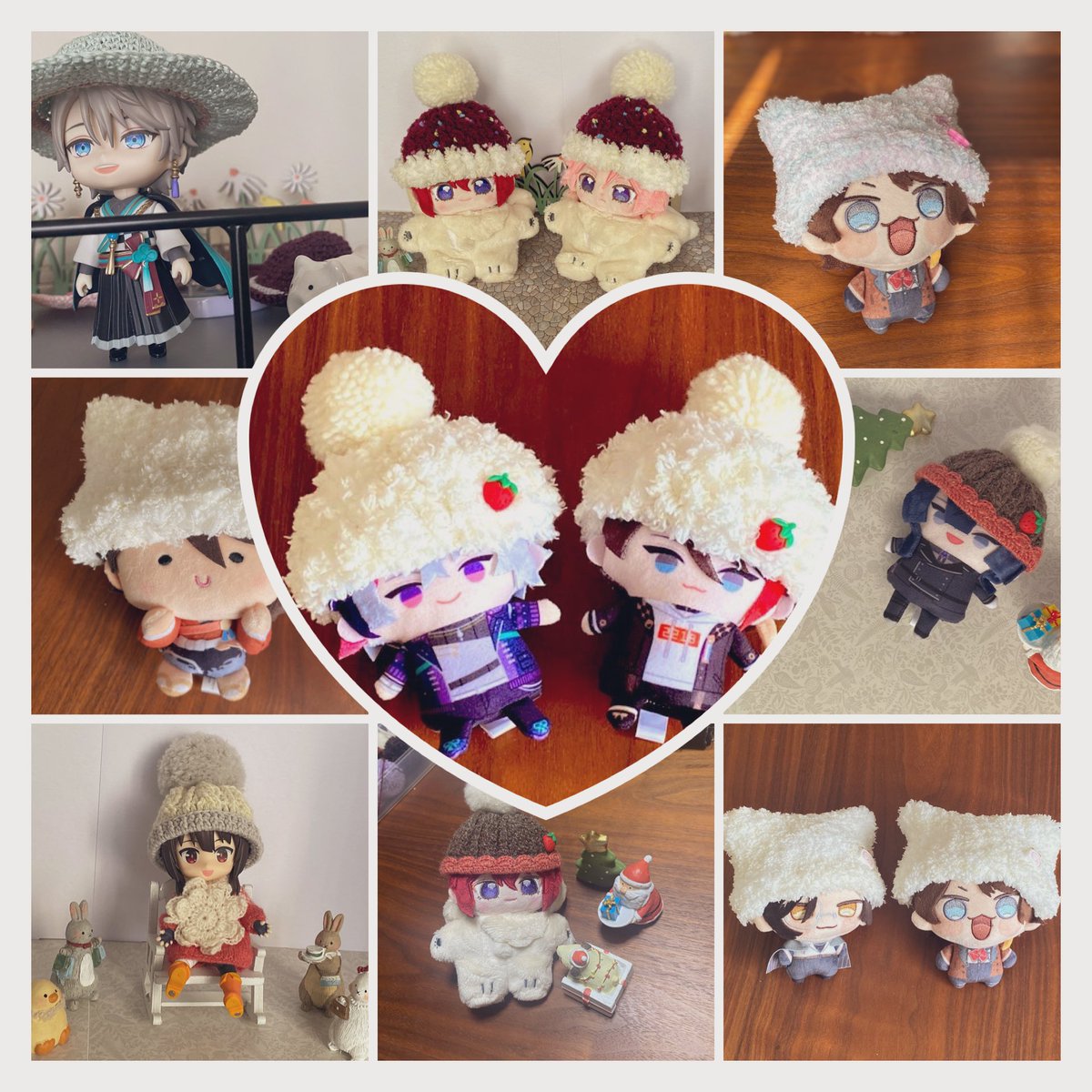 〜推しぬい・ドールとの思い出2025〜
ねんどろ、にじぱぺ、いつぬい…
今年はたくさんの出会いがありました。

季節に合わせて帽子をかえるだけで
元気にはしゃいでるように見えます🏂

来年は何をしようか考えるだけで楽しい