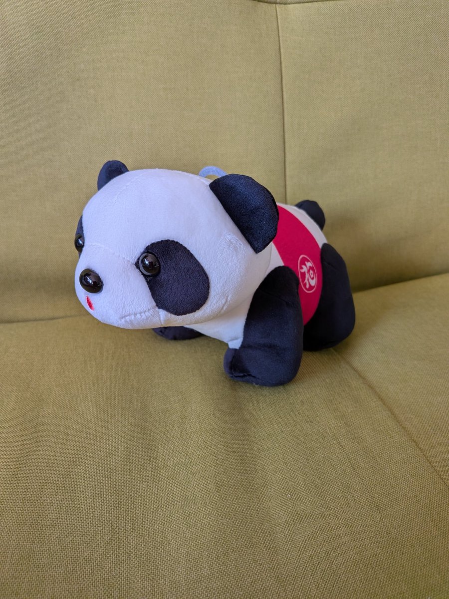 こちら浅草花やしきにあるどうあがいてもパンダカーぬいぐるみが当たる