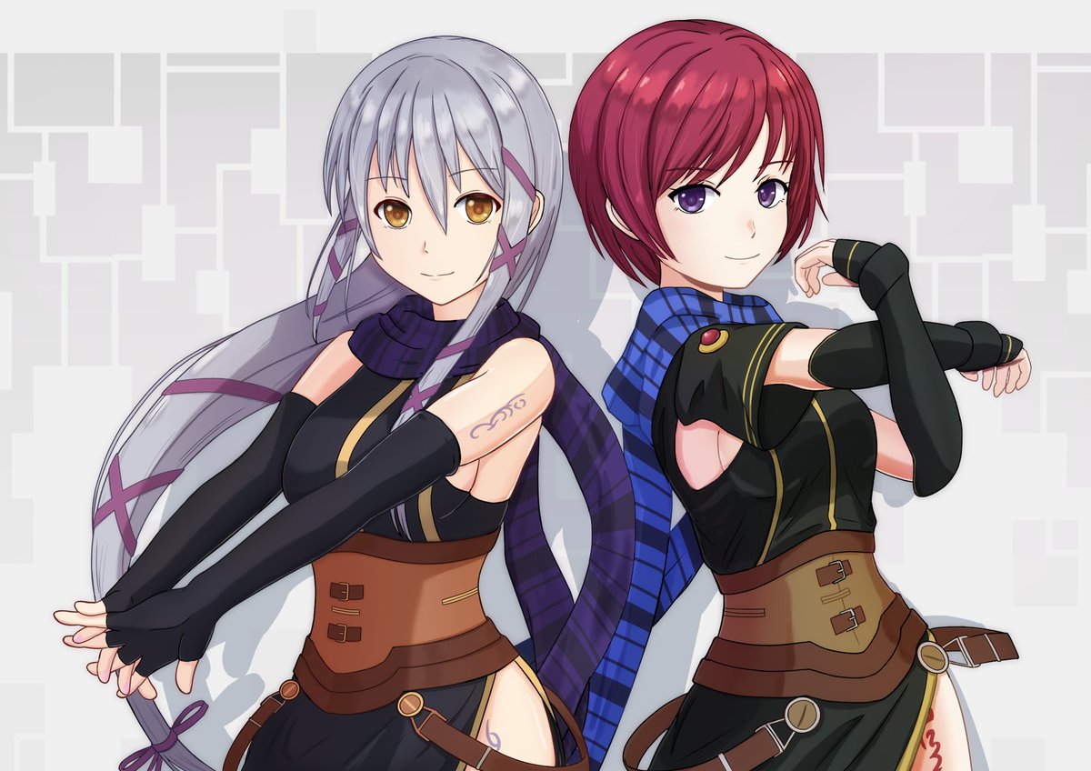 dareiruca's tweet photo. SO3より。クリムゾンブレイドのお二人。
#スターオーシャン https://t.co/dCM2YNjSjI