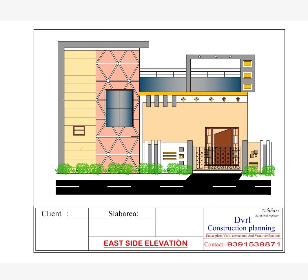 dvrl_planning's tweet image. EAST FACING HOUSE ELEVATION DESIGN 
#frontdesign
#homeelevation
House plans contact 9391539871
@highlight 
#Housebuildingplans
#teluguhouseplans 
#duplexhouseplan
#Eastbuildingplan
