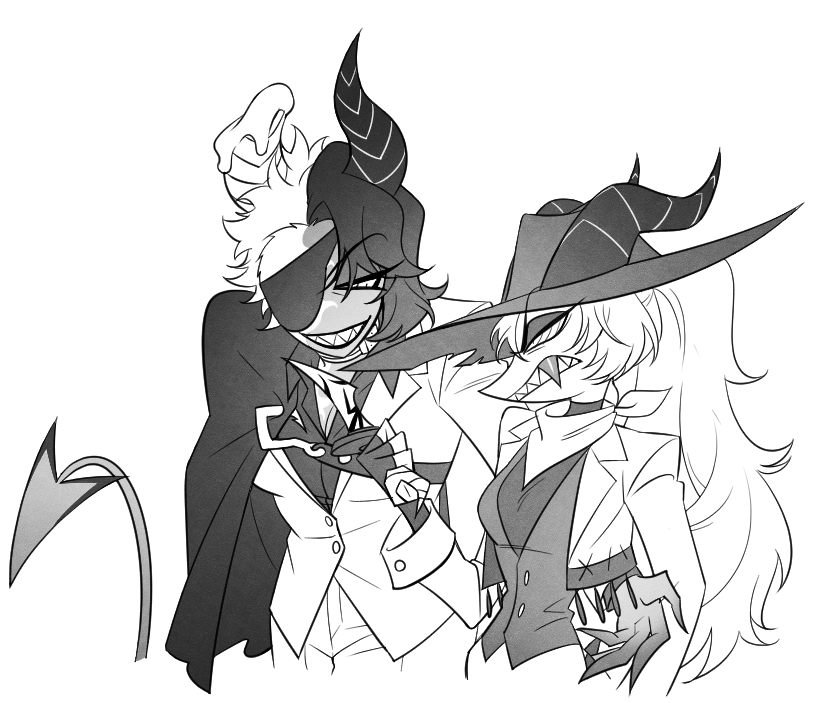 nallali_nal's tweet image. 요즘 탐라에 눁이 많이 보여서 한번 그려봄👀
뇨타면 뿔색도 달라지겠거니
#HelluvaBoss #HelluvaBossOC #Striker #샤이커