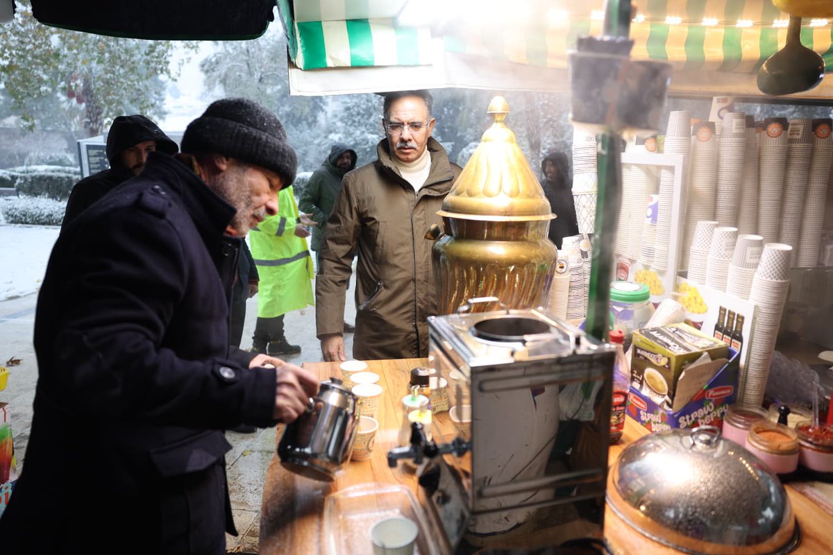 Beyaz örtünün bir başka yakıştığı, şehrimizin gözbebeği Balıklıgöl'ümüzde de hummalı çalışmalarımız devam ediyor.