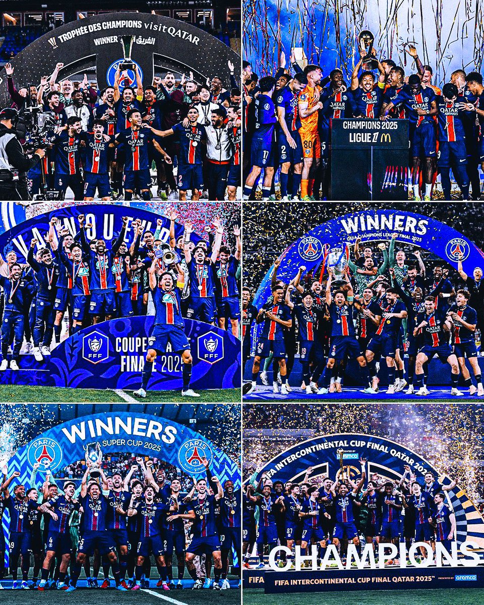 MediaParisien's tweet image. 💭 C’est le dernier jour de la plus belle année de notre histoire en tant que supporters du PSG.

2025 restera gravée à jamais dans nos mémoires. 

MERCI PARIS ! ❤️💙
