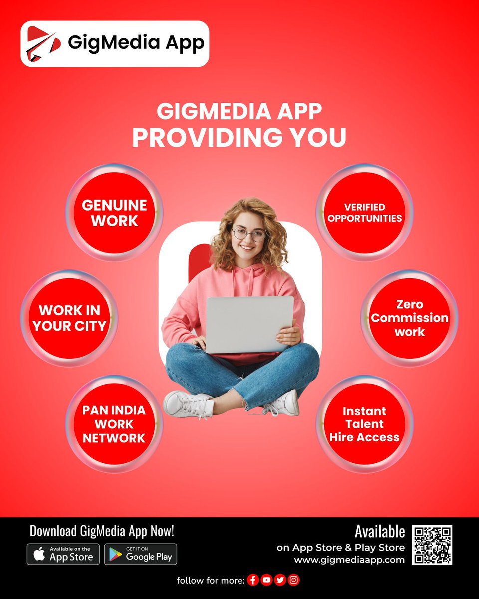 GigMediaapp's tweet image. Download GigMediaApp now and create your profile 
Link in bio 
#GigMediaApp #GigMedia #artistscommunity #MediaCommunity ##genuinework