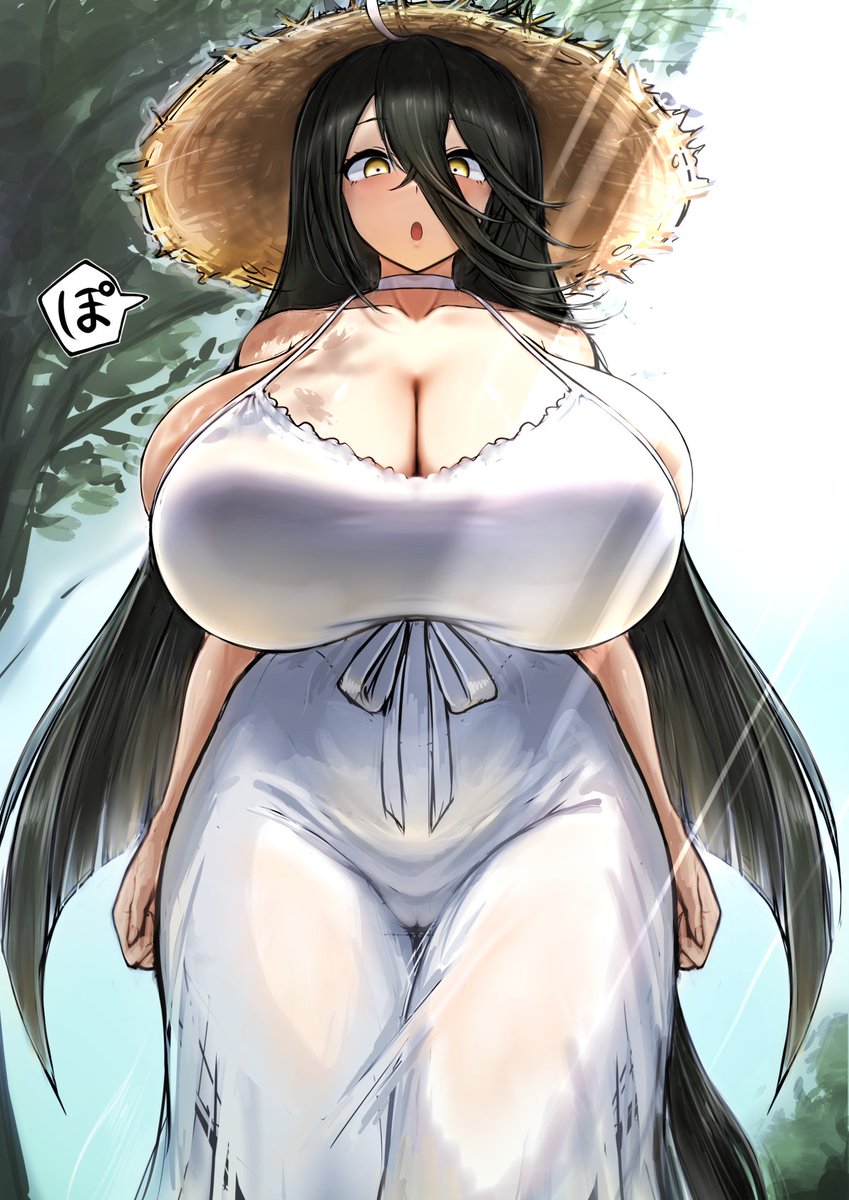 #今年も残りわずかなので今年一番伸びた作品を貼る 
八尺かへでした 