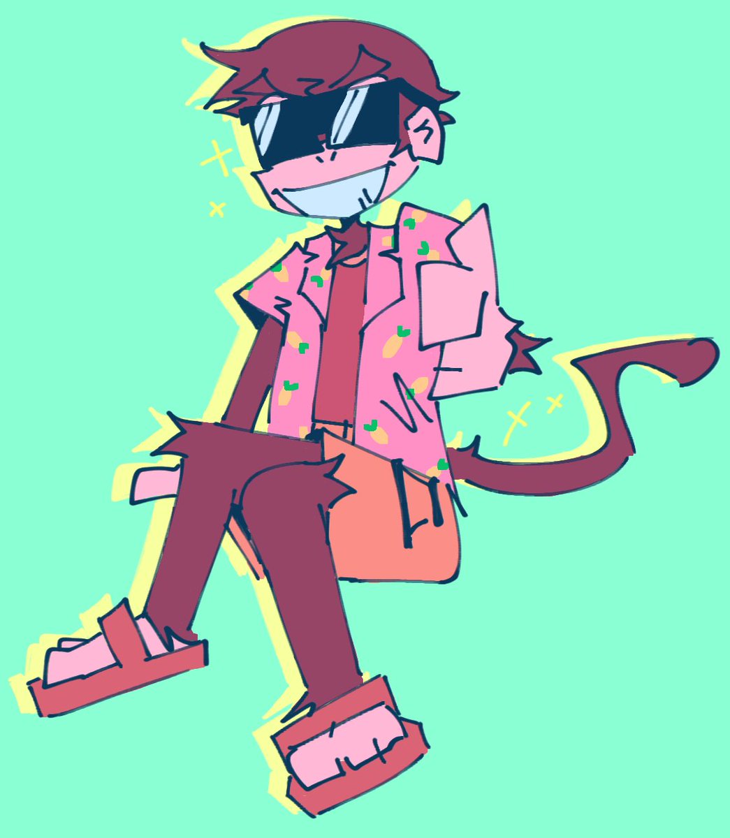 coinmonkeee's tweet photo. heres my full pfp for like refs if anyone wants to draw me for whatever reason :DDDDDDD

art credit: @AquaMythic https://t.co/G9yPDdQbkr