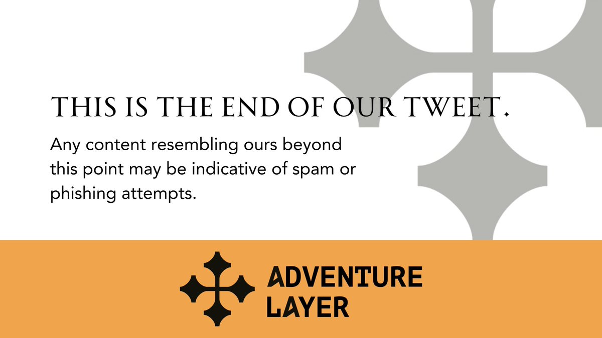 Adventure Layer tweet media