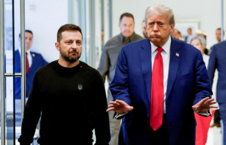 زيلينسكي: سأناقش مع ترامب وجود قوات أمريكية في اوكرانيا 