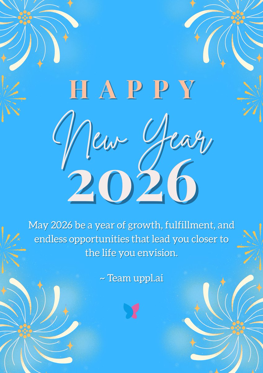 Happy New Year 2026! 🎉✨ 

May this year bring you growth, fulfillment, and endless opportunities that lead you closer to the life you envision. 

Here's to new beginnings and making your dreams a reality! 🥂 

#HappyNewYear #2026 #NewYearNewGoals