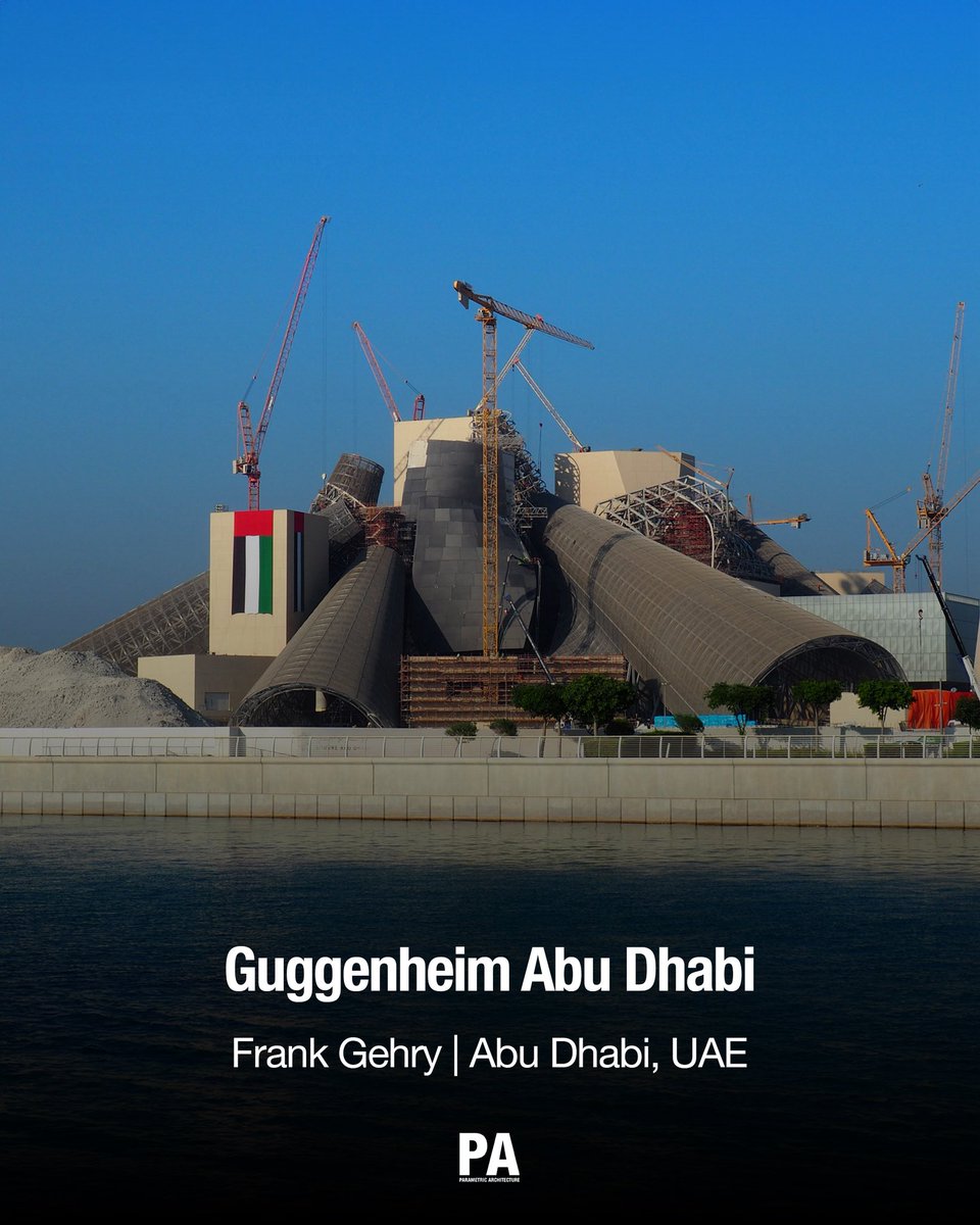 parametricarch's tweet photo. As 2025 draws to a close, architectural focus is already shifting forward. 🌍
Across continents, long-gestating projects shaped by evolving environmental demands, public ambition, and material experimentation are moving closer to realization.

🚀From century-spanning landmarks nearing completion to cultural institutions redefining their cities, 2026 is set to be a pivotal year. This list brings together ten of the most anticipated architectural projects scheduled to open in 2026, spanning opera houses, galleries, offices, and housing, and reflecting where architecture is heading next.

🔗 Explore the full list on https://t.co/rPo6HtgHQS

1- Shanghai Grand Opera House by @snohetta  
2- Guggenheim Abu Dhabi by Frank Gehry