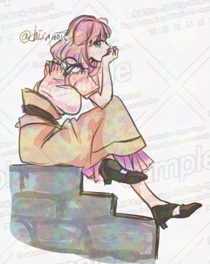 chisanon's tweet photo. #2025年自分が選ぶ今年の4枚

シンプル塗りばかりだったんですが、超久しぶりに漫画描いたり、カプ絵が描けて楽しかったです！
あと彼ジャケ描くの楽しかった〜☺️ https://t.co/9B97yGtwJ6