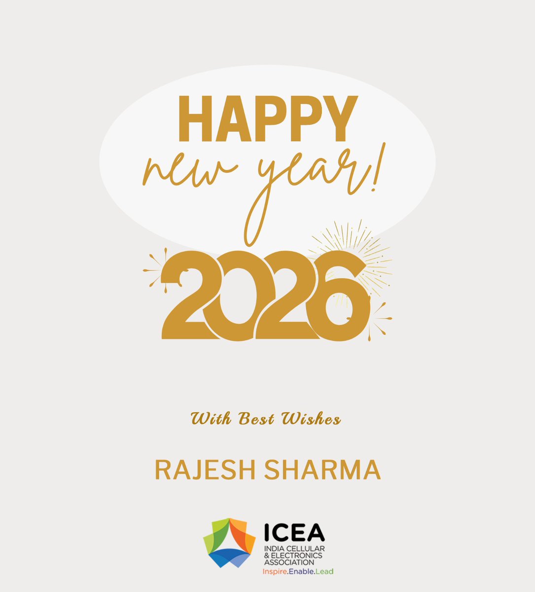 Rajesh Sharma ICEA tweet media