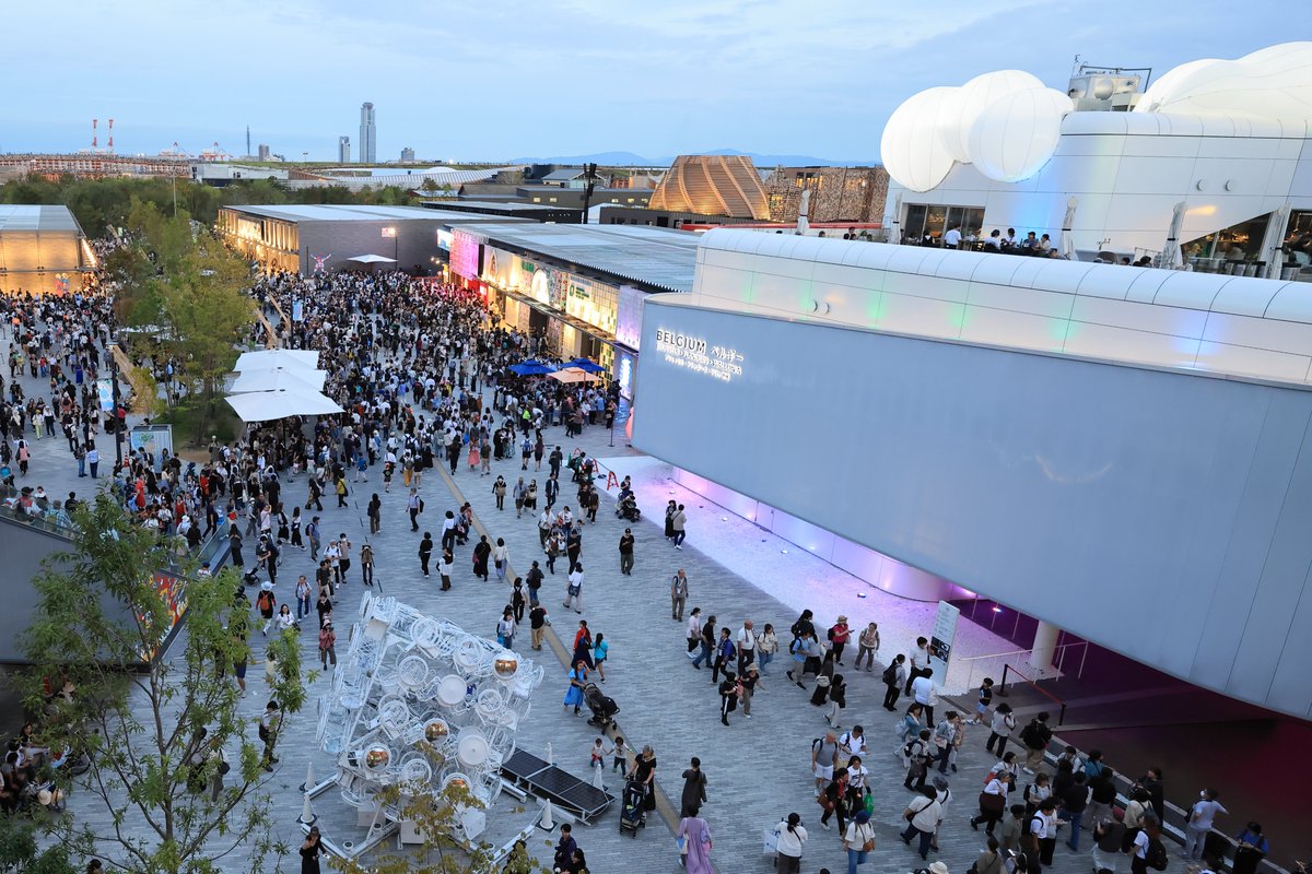 #大阪関西万博2025 
#ベルギー
#台地の広場
2025年9月24日(水) 18時00分頃
Canon EOS R5 MarkⅡ
Canon RF14-35mm F4 L IS USM