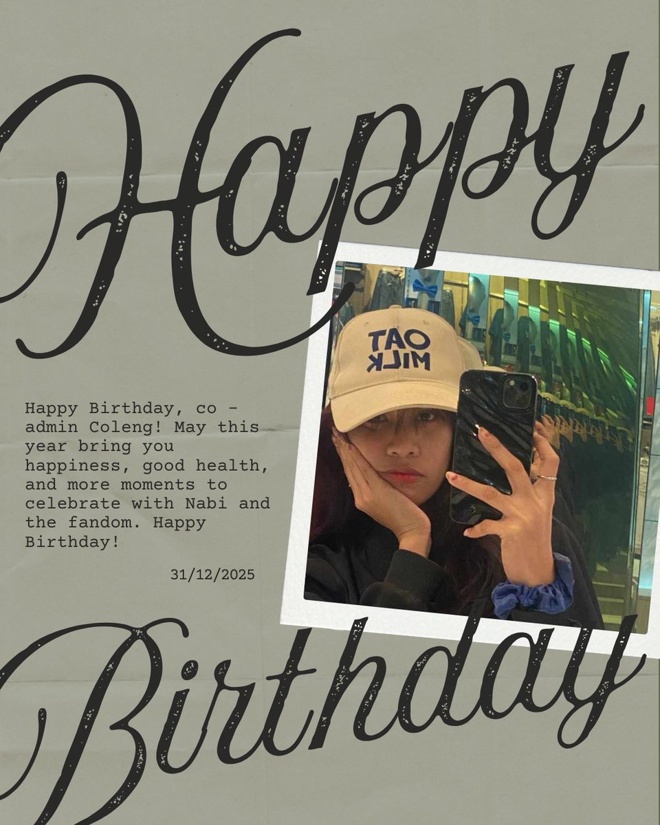 Happy birthday to one of our amazing admins, Coleng! 🎂

#UrGirlNabi #Flutterbi