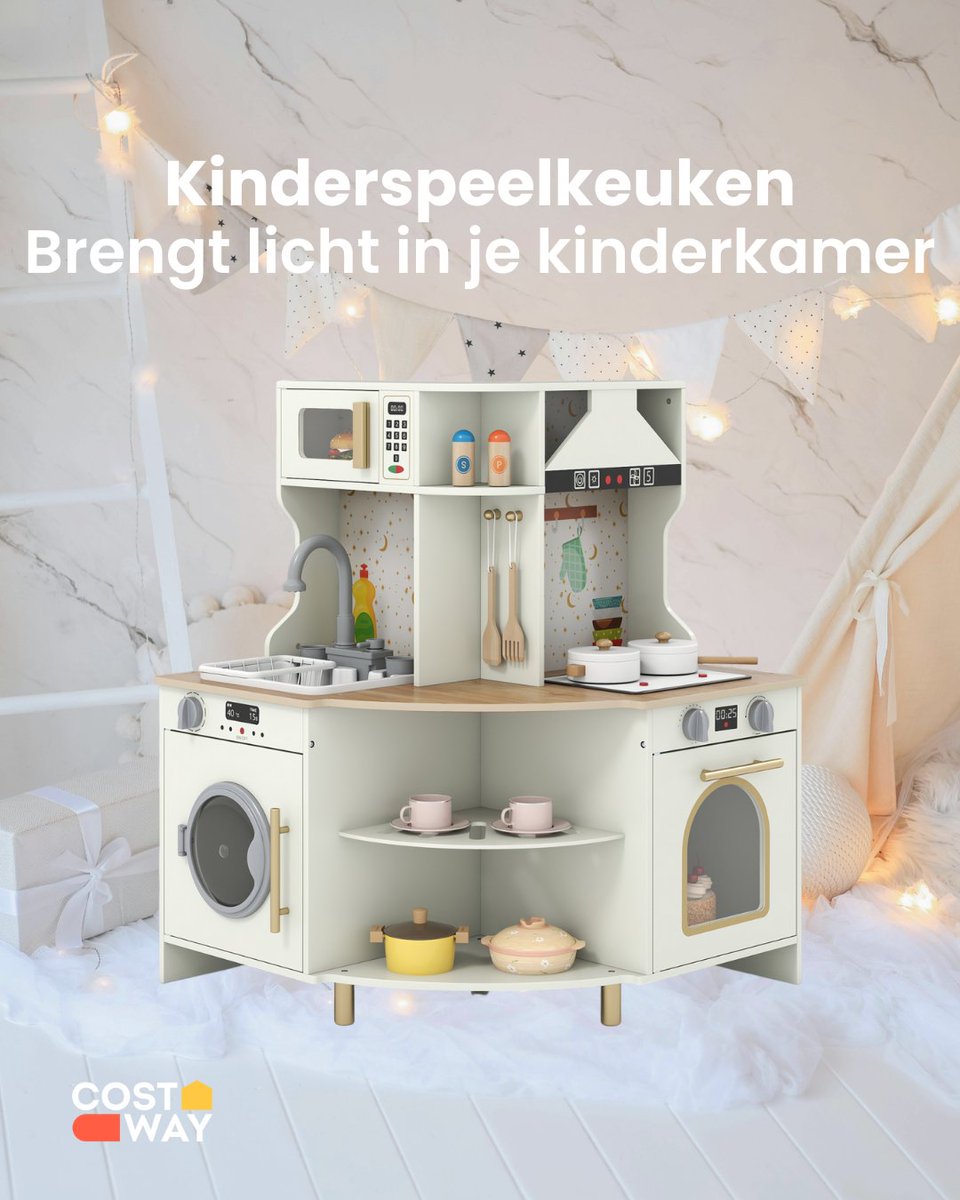 CostwayNL's tweet photo. Meer dan een speelkeuken.
Met stromend water, sissende kookplaten en slimme opbergruimte voor eindeloos rollenspel.

87246910 - https://t.co/7y3dTz7GvE

#costwaynl #speelgoed #kinder https://t.co/YhN5ZQFI5j