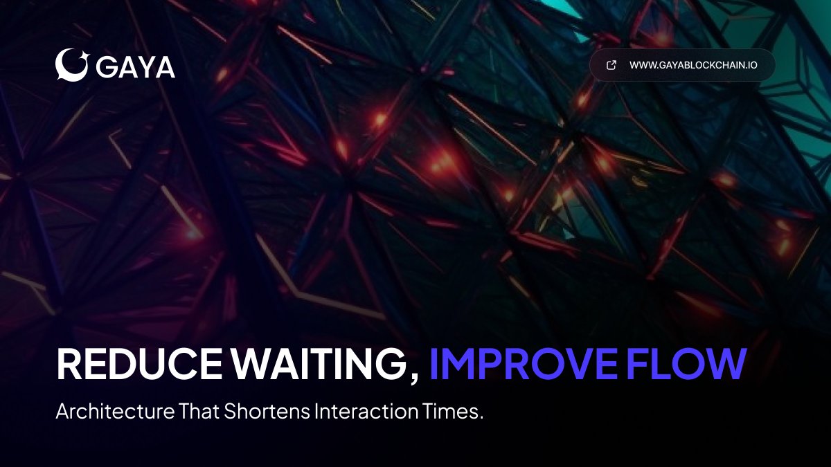 GayaBlockchain's tweet image. Slow interactions kill momentum.

Gaya keeps response times low so users stay engaged and confident.

Design experiences that feel instant.

#Web3UX #Performance #BlockchainInfra #Gaya