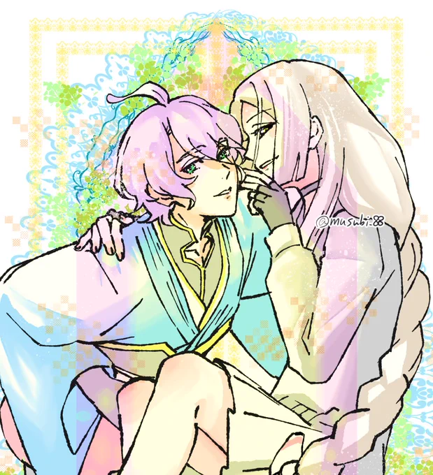 今年もお世話になりました! 皆様、良いお年を!! 描き納めは、細川親子組と土佐組だよー