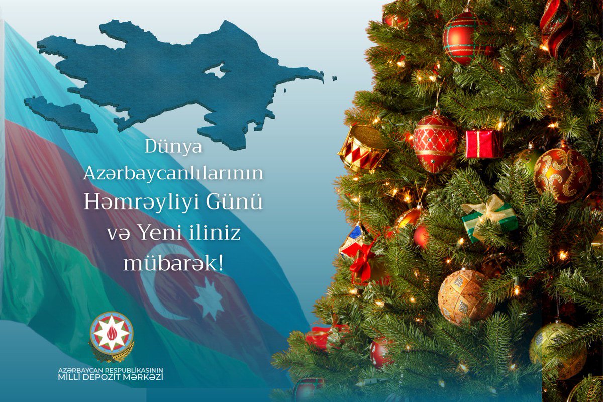 Dünya Azərbaycanlılarının Həmrəyliyi Günü və Yeni il münasibətilə bütün soydaşlarımızı təbrik edirik! Yeni il hər birinizə sağlamlıq, xoşbəxtlik, uğurlar gətirsin!
#mdm #mdmgovaz #yeniil