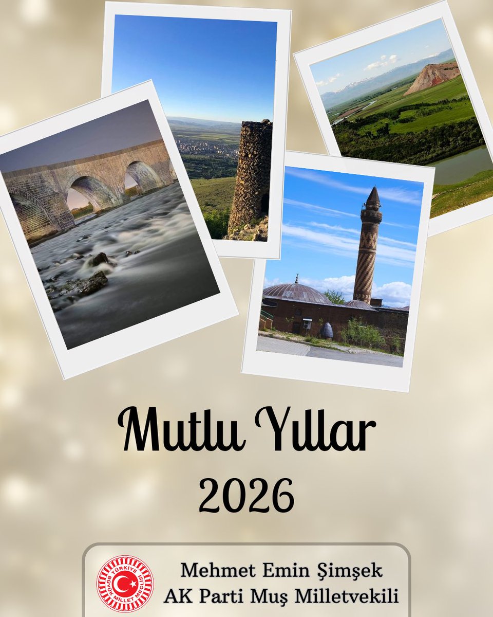 Yeni bir yıla girerken; ülkemize huzur, sağlık ve bereket; milletimize birlik, dayanışma ve umut getirmesini temenni ediyorum.
2026 yılının, ortak değerlerimizi güçlendirdiğimiz, geleceğe daha güvenle baktığımız bir yıl olmasını Rabbimden niyaz ediyorum.

Tüm sevdiklerimizin yeni